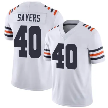 Elite Men's Mike Singletary White Road Jersey - #50 Football Chicago Bears  Vapor Untouchable